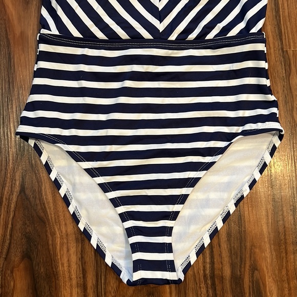 Tommy Bahama Breton Stripe One Piece - Picture 7 of 14